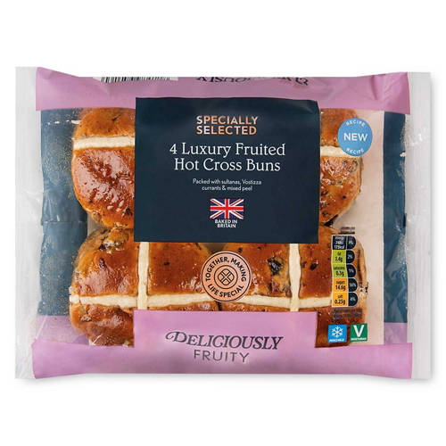 bunbun☆ Luxury Hot Cross Buns | ALDI UK